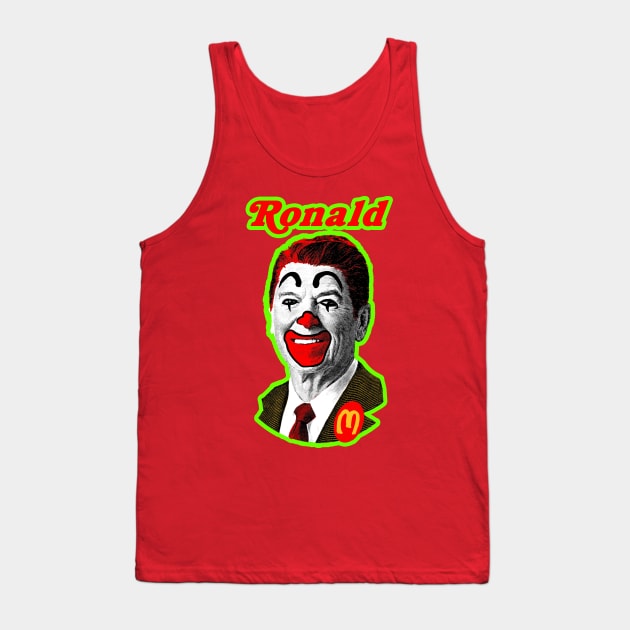 Ronald. Tank Top by jonah block